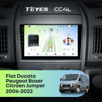 Штатная магнитола для Citroen Jumper 2 / Fiat Ducato / Peugeot Boxer (2006-2022) - Teyes CC4L на Android 14, 8-ядер, 6ГБ-64ГБ, SIM-слот