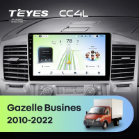 Штатная магнитола для GAZ Газель Бизнес (2010-2022) F3 - Teyes CC4L на Android 14, 8-ядер, 6ГБ-64ГБ, SIM-слот