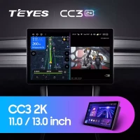 Магнитола для Toyota Corolla 2013-2016 - Teyes CC3-2K монитор 13", QLED+2K, Android 10, ТОП процессор, 4G SIM-слот, CarPlay (CarPlay)