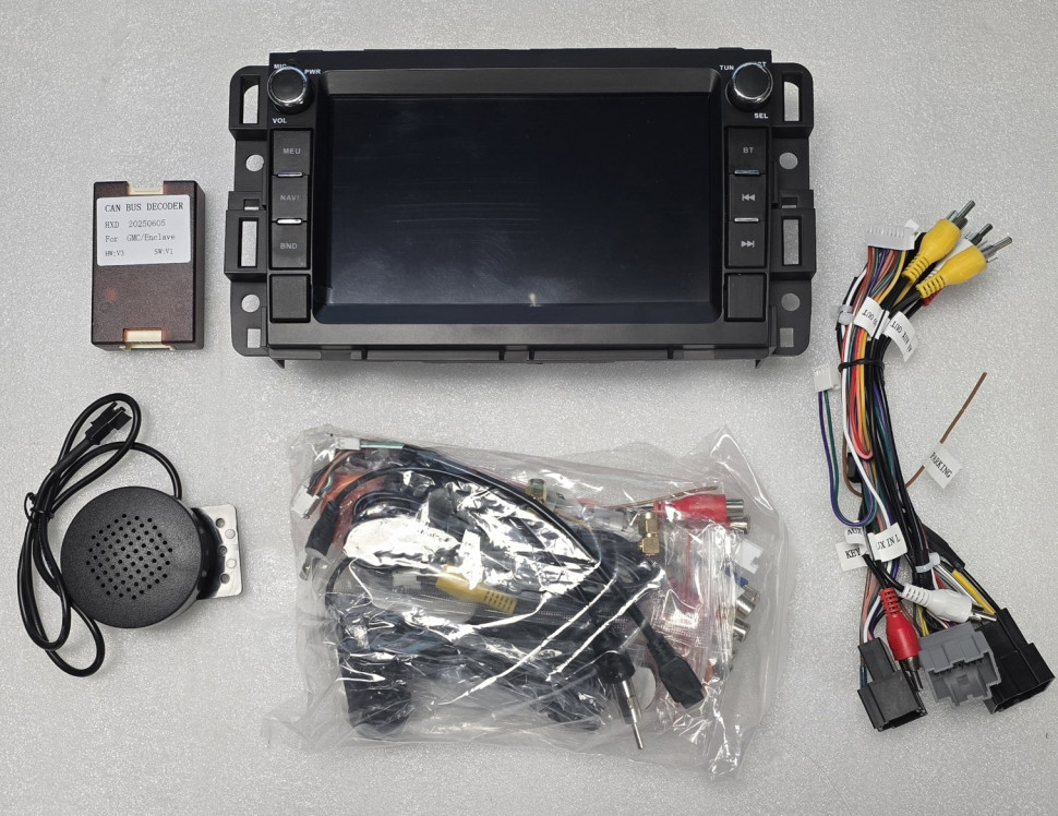 Магнитола для Chevrolet Tahoe 2006+ и др., Hummer H2 - Carmedia MKD-7041-A7 на Android 14, 8 ядер, 4ГБ-64ГБ
