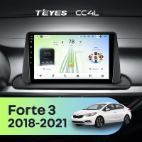 Штатная магнитола для Kia Forte 3 (2018-2021) - Teyes CC4L на Android 14, 8-ядер, 6ГБ-64ГБ, SIM-слот
